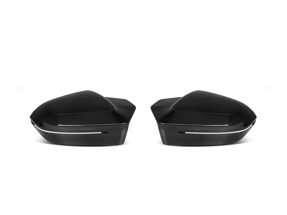 2025+ BMW M5 (G90/G99) Dry Carbon Fiber Mirror Cap Set | AutoTecknic USA Main image