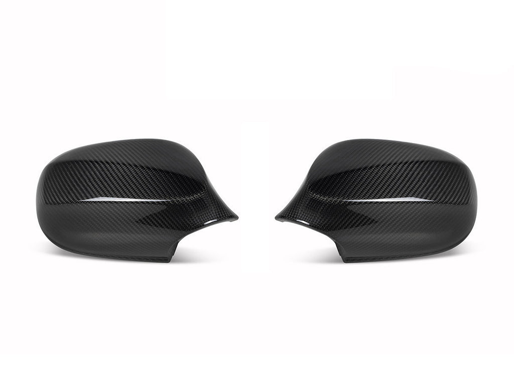 2009-2011 BMW 3 Series (E90) LCI Replacement Dry Carbon Fiber Mirror Cap Set | AutoTecknic USA
