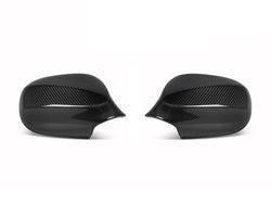 2009-2011 BMW 3 Series (E90) LCI Replacement Dry Carbon Fiber Mirror Cap Set | AutoTecknic USA