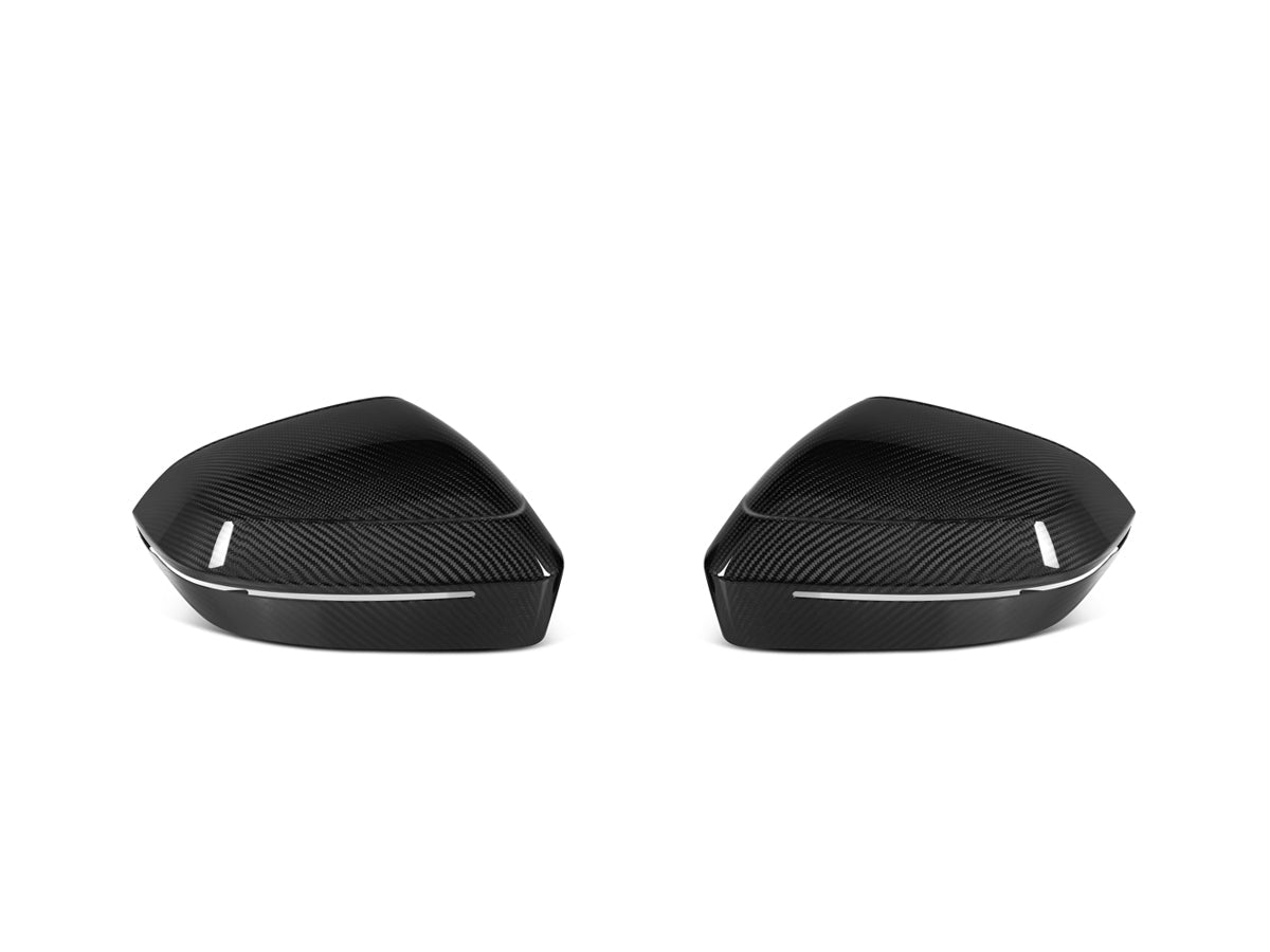 2025+ BMW X3 (G45) OEM Replacement Style Dry Carbon Fiber Mirror Cap Set | AutoTecknic Main image