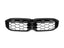 2023-2026 BMW 3 Series (G20/G21) Honeycomb LCI Gloss Black Front Grille | AutoTecknic