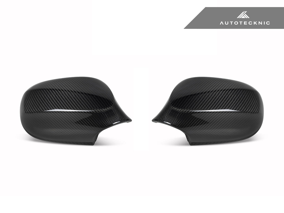 2011-2013 BMW 3 Series (E92) Dry Carbon Fiber Mirror Cap Set | AutoTecknic Main image