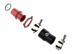 2015-2021 Volkswagen GTI (MK7) Red Anodized Aluminum Turbo Muffler Delete | aFe Power