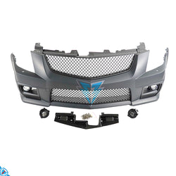 2008-2014 Cadillac CTS (MKII) CTS-V Style Polypropylene Front Bumper Conversion Kit | E3Tuning