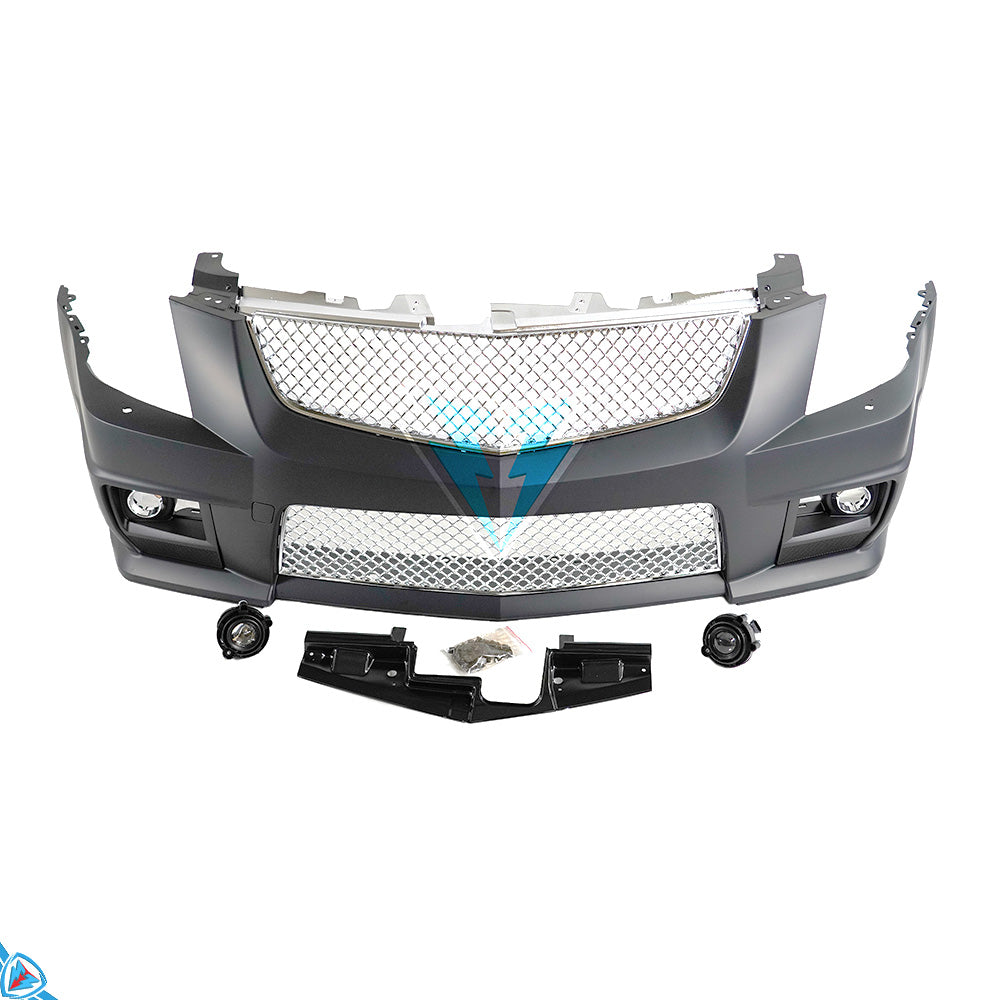 2008-2014 Cadillac CTS (MKII) CTS-V Style Polypropylene Front Bumper Conversion Kit | E3Tuning