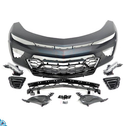 2016-2018 Chevrolet Camaro SS (6th Gen) 50th Anniversary Style Polypropylene Front Bumper Conversion Kit | E3Tuning