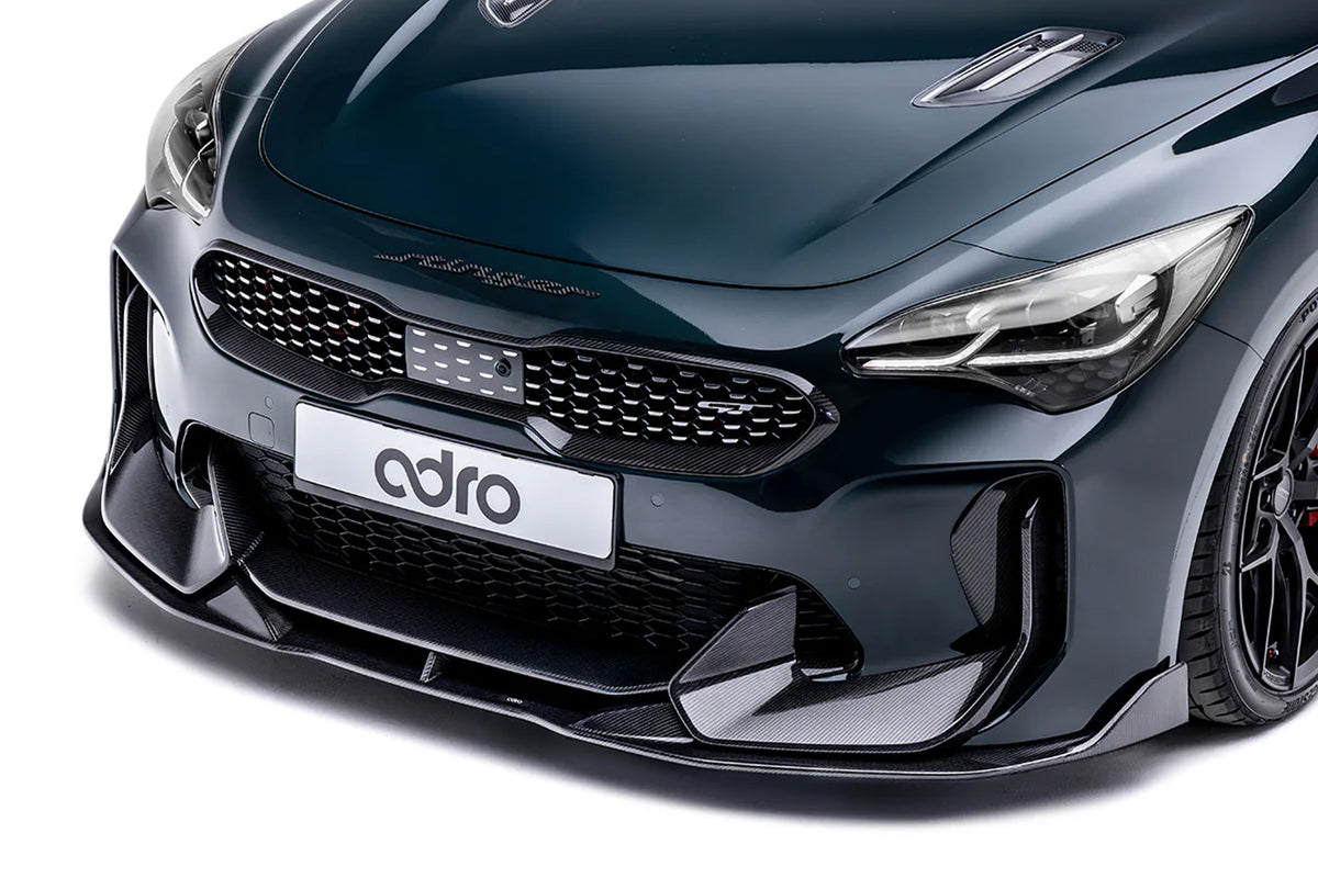 ADRO KIA Stinger Genuine Carbon Fiber Front Lip Final Edition