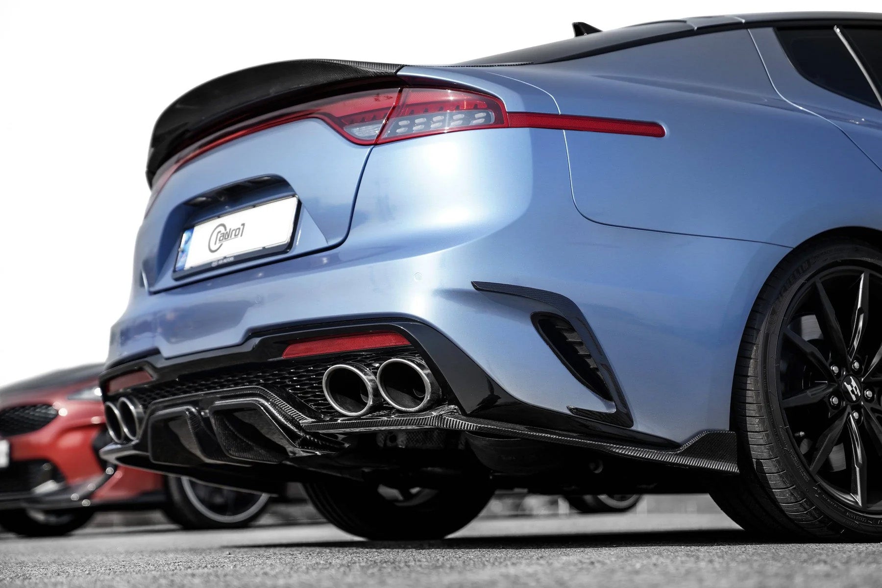 ADRO KIA Stinger Genuine Carbon Fiber Meister Rear Diffuser V3