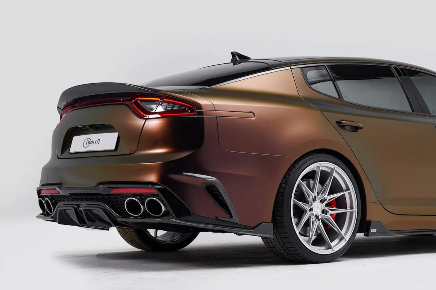 Kia Stinger OEM V3 Carbon Fiber Korea Fender — Carbon Fiber