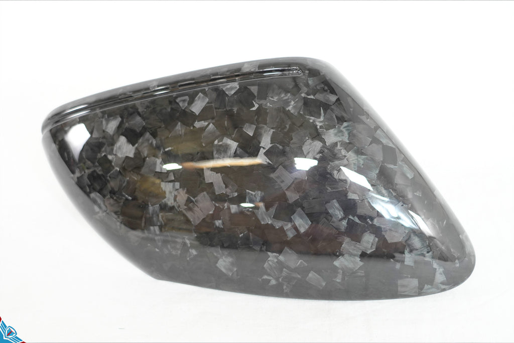 2019+ Porsche Taycan & 911 (9J1/992) OEM Replacement Dry Carbon Fiber Mirror Covers | FYBR Aerodynamics