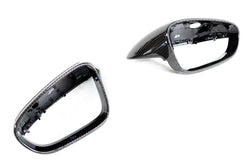2019+ Porsche Taycan & 911 (9J1/992) OEM Replacement Dry Carbon Fiber Mirror Covers | FYBR Aerodynamics