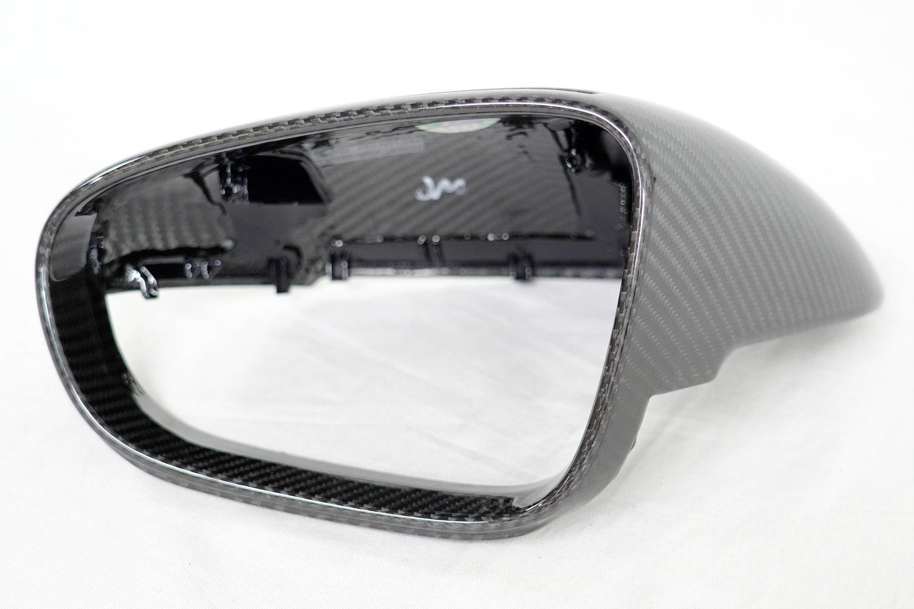 2019+ Porsche Taycan & 911 (9J1/992) OEM Replacement Dry Carbon Fiber Mirror Covers | FYBR Aerodynamics