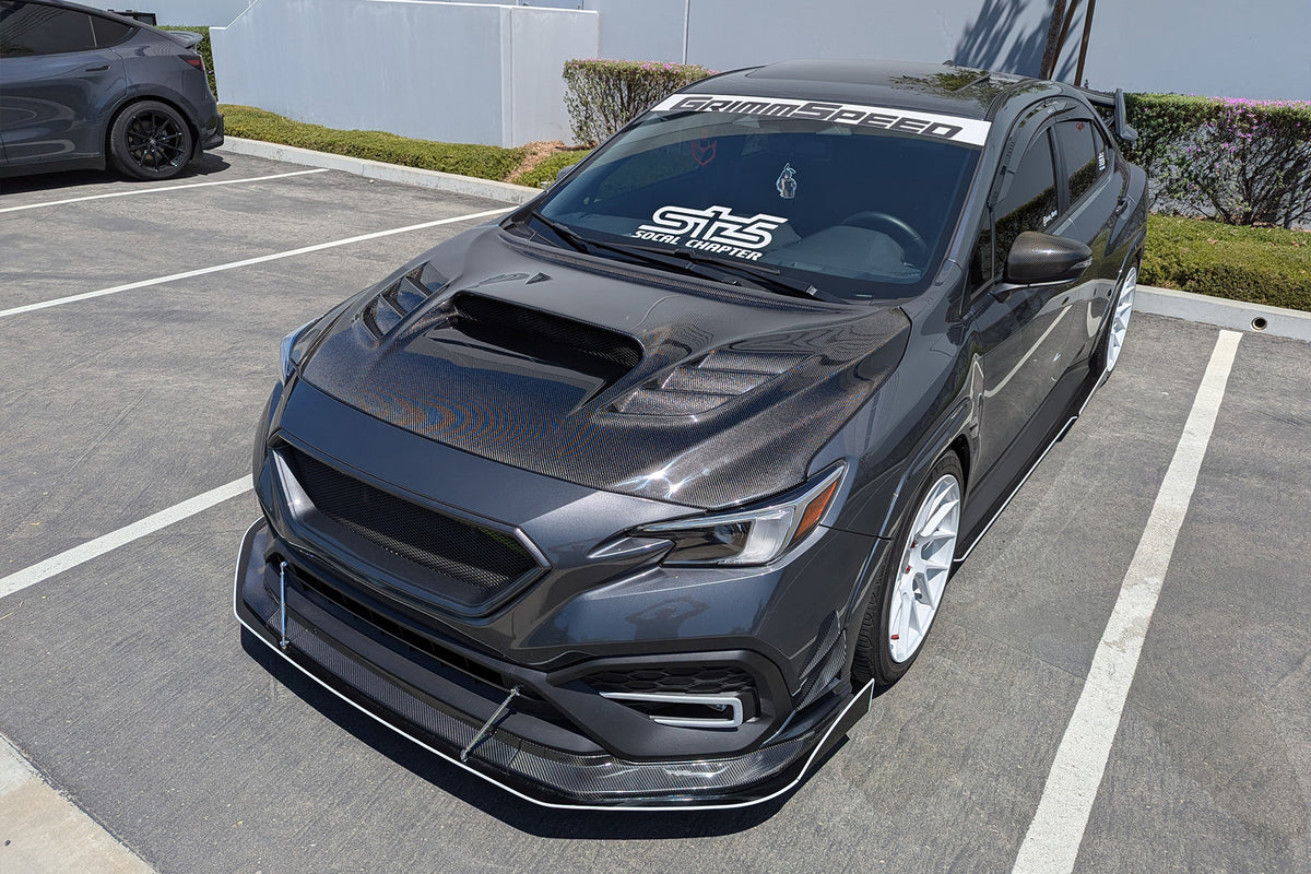 Subaru WRX VS 2 Style Carbon Fiber Hood | VIS Racing