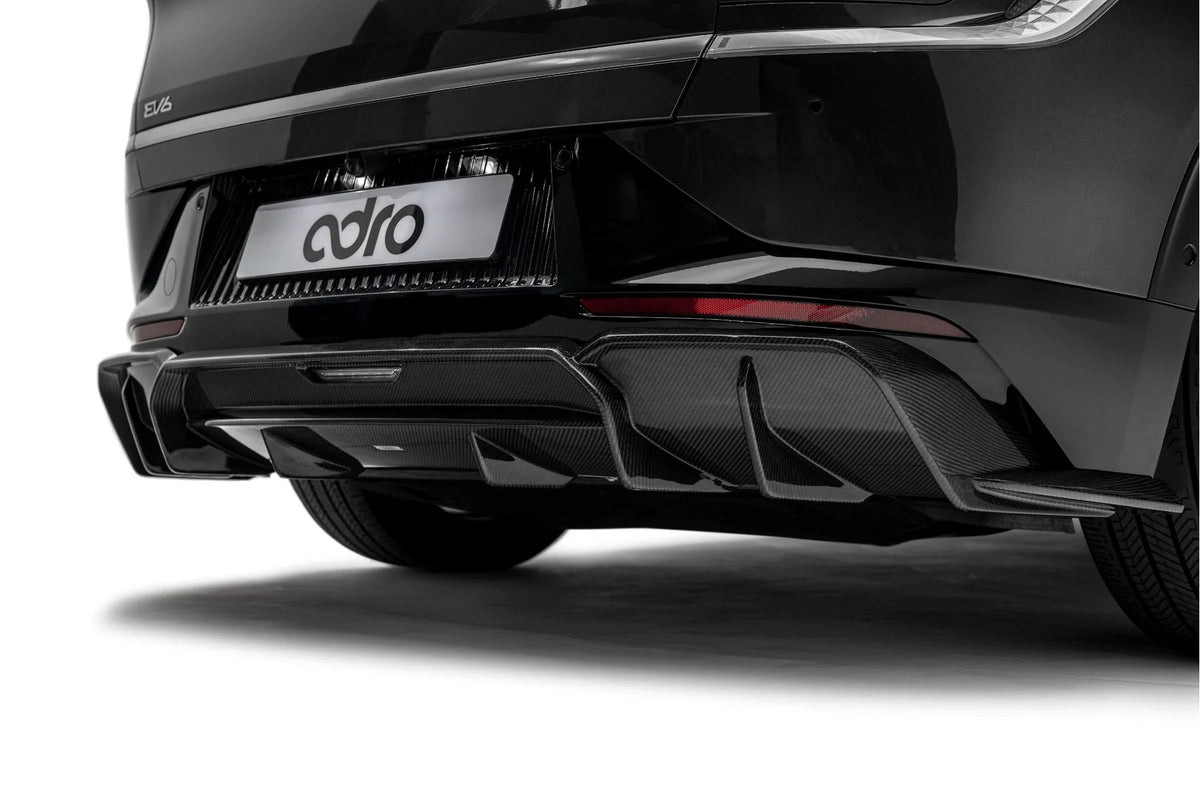 ADRO KIA EV6 Genuine Carbon Fiber Rear Diffuser