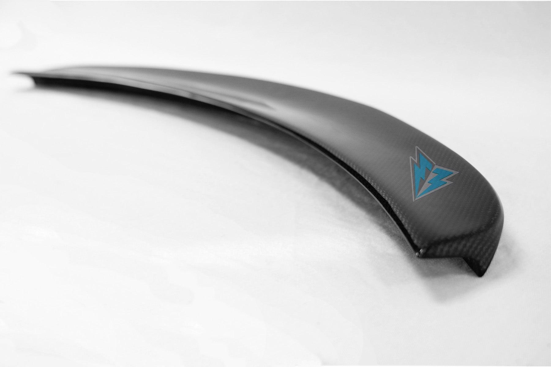 2012-2026 Tesla Model S TS Style Carbon Fiber Trunk Spoiler | FYBR Aerodynamics Secondary image
