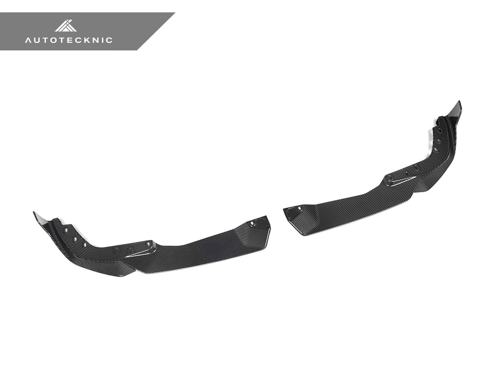 2023-2026 BMW 3 Series (G20) Performante Style Dry Carbon Fiber Front Splitter Set | AutoTecknic