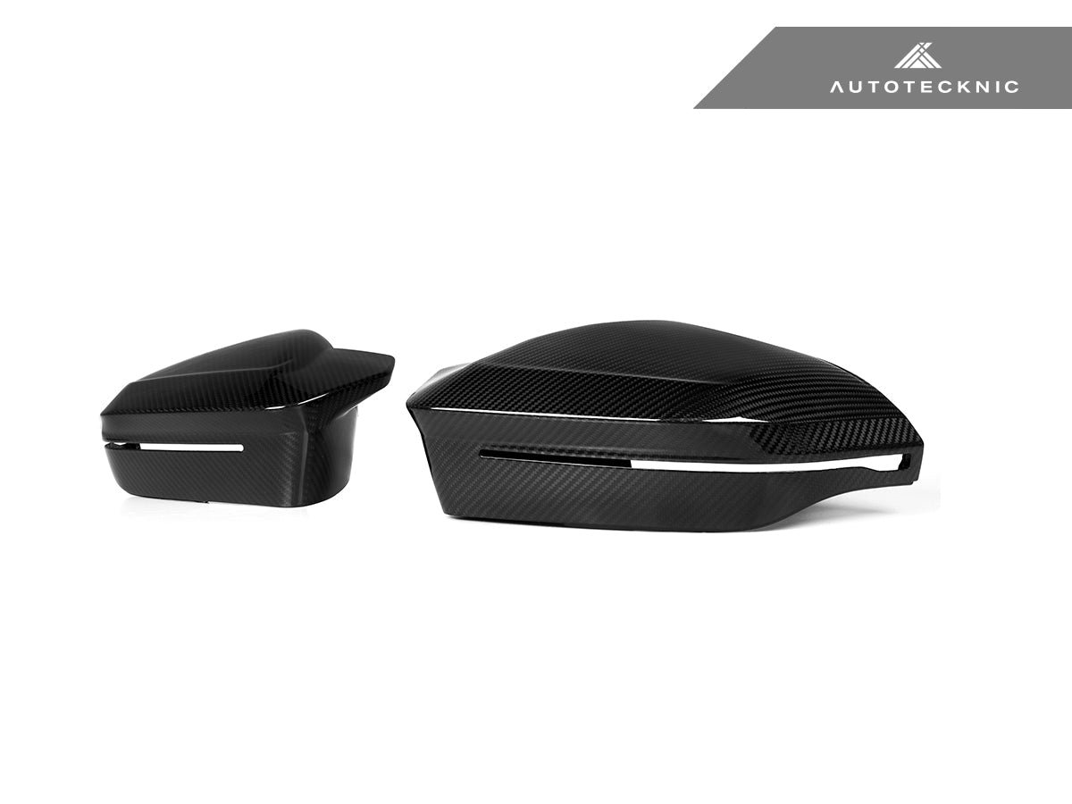 BMW M5 (G90 / G99) Dry Carbon Fiber Mirror Cap Set | AutoTecknic