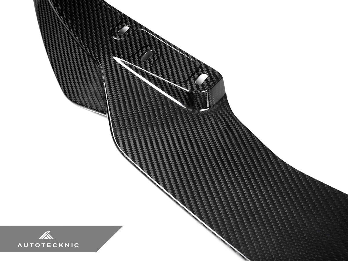 2023-2026 BMW 3 Series (G20) Performante Style Dry Carbon Fiber Front Splitter Set | AutoTecknic