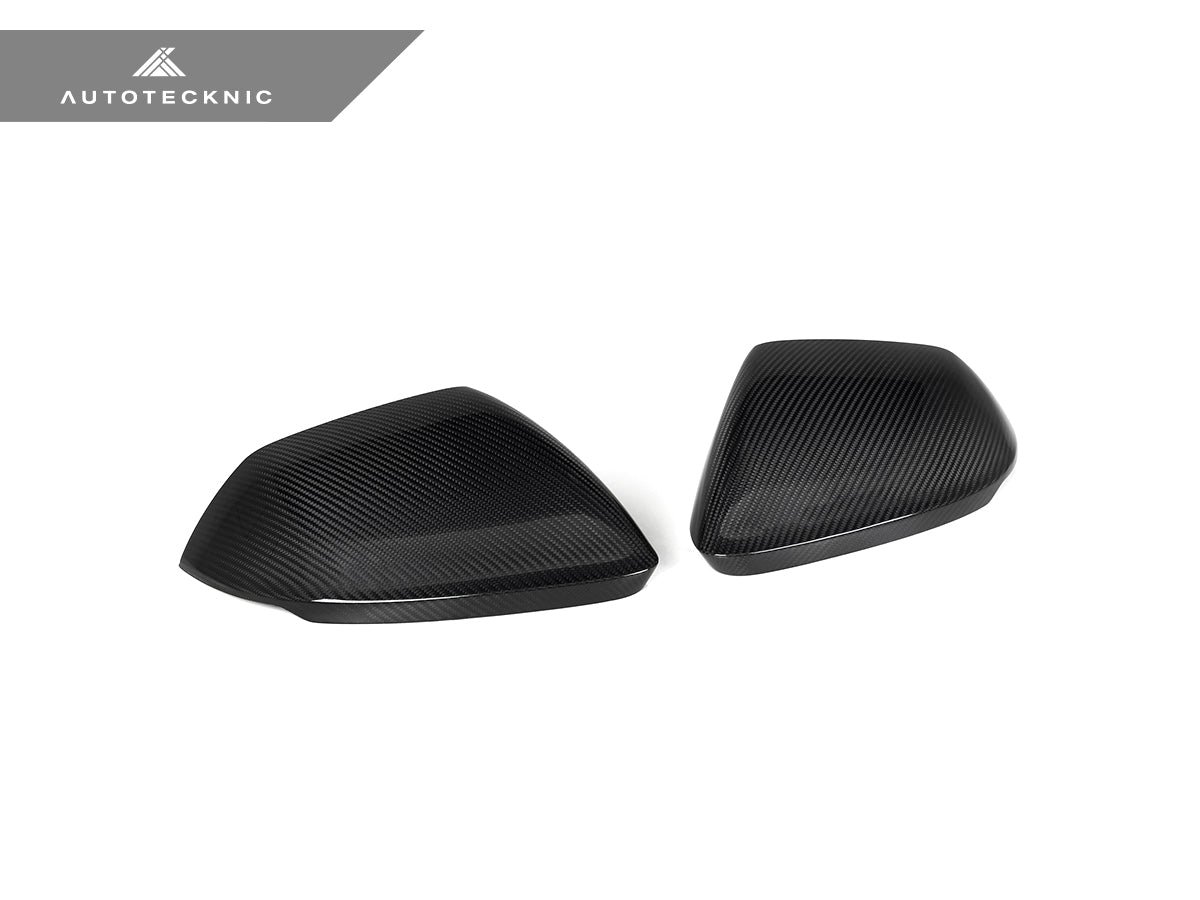 2019-2026 Audi Q8 / SQ8 / RSQ8 (4M8) Dry Carbon Fiber Mirror Cap Set | AutoTecknic