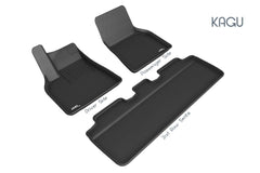 3D MAXpider Kagu Custom Fit Floor Mat System for Tesla Model Y - E3Tuning