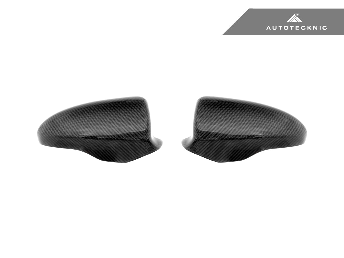 2012-2019 BMW M6 (F06/F12/F13) Version II Full Replacement Dry Carbon Fiber Mirror Covers | AutoTecknic