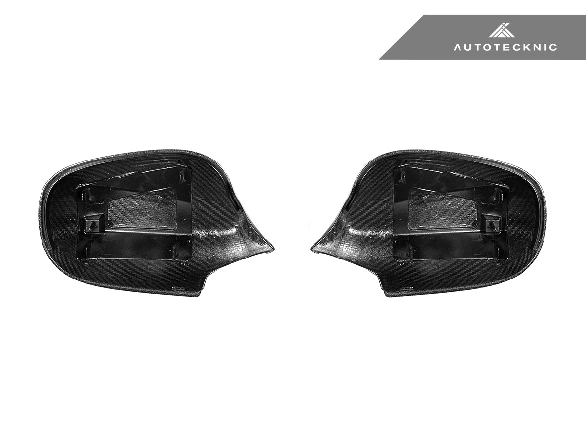2011-2013 BMW 1 Series (E81/E82/E87/E88) LCI Dry Carbon Fiber Mirror Cap Set | AutoTecknic USA