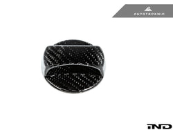 2019-2023 BMW 3-Series (G20) Competition Dry Carbon Fiber Fuel Cap Cover | AutoTecknic