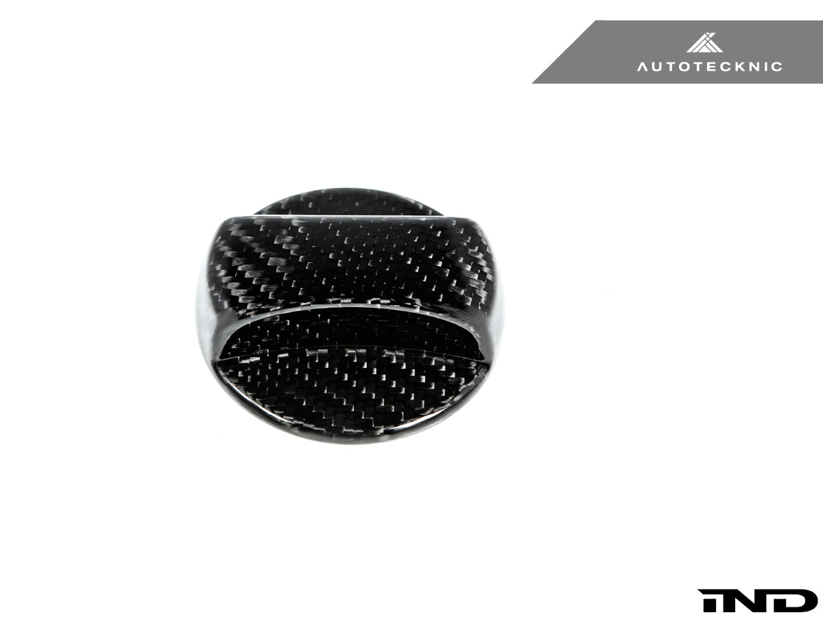 2019-2023 BMW 3-Series (G20) Competition Dry Carbon Fiber Fuel Cap Cover | AutoTecknic