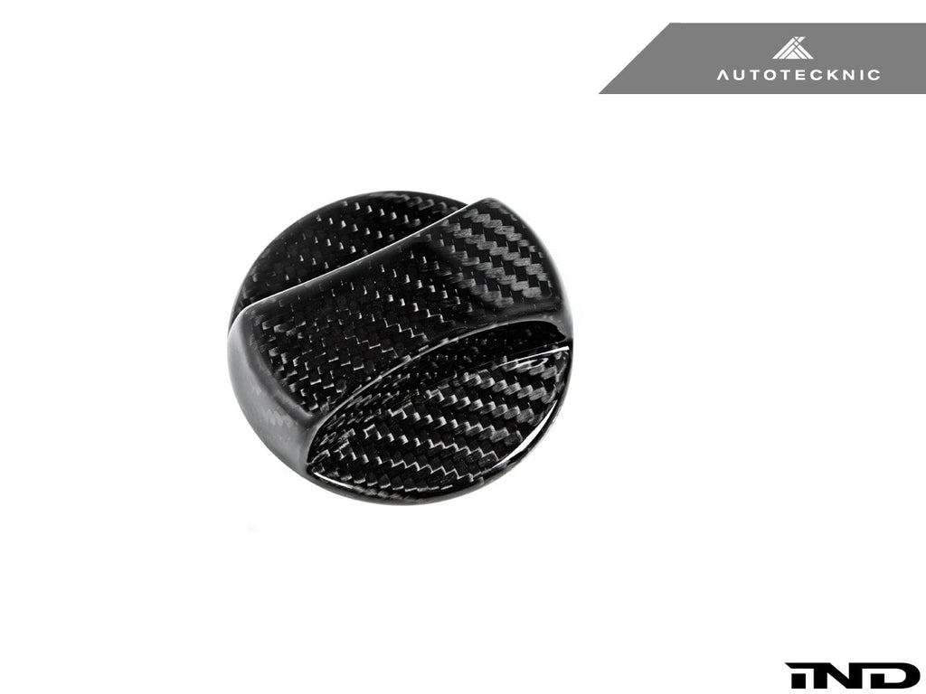 2019-2023 BMW 3-Series (G20) Competition Dry Carbon Fiber Fuel Cap Cover | AutoTecknic