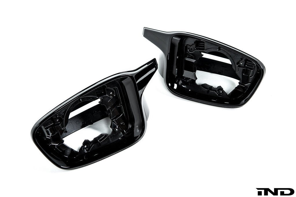 2019-2024 BMW 2/3/4 Series (G42/G20/G22/G23/G26) G8X M3/M4 Style Gloss Black Mirror Retrofit Kit | AutoTecknic