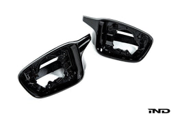 2019-2024 BMW 2/3/4 Series (G42/G20/G22/G23/G26) G8X M3/M4 Style Gloss Black Mirror Retrofit Kit | AutoTecknic