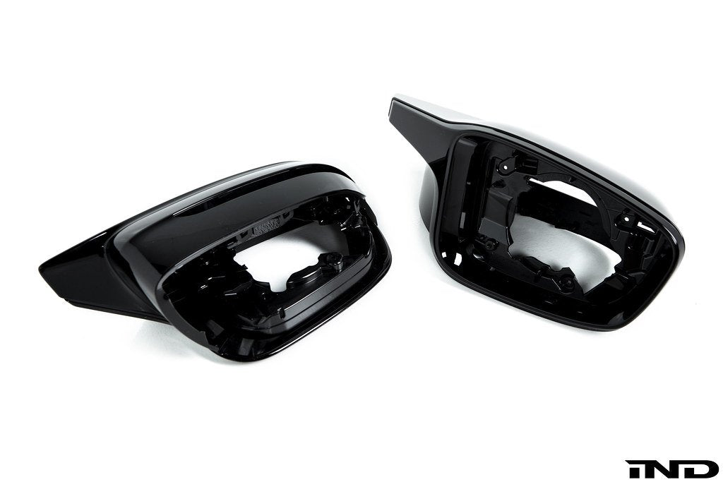 2019-2024 BMW 2/3/4 Series (G42/G20/G22/G23/G26) G8X M3/M4 Style Gloss Black Mirror Retrofit Kit | AutoTecknic