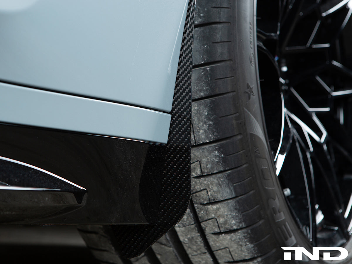 2019-2023 BMW 3-Series (G20/G21) Carbon Fiber Front Splash Guards | AutoTecknic