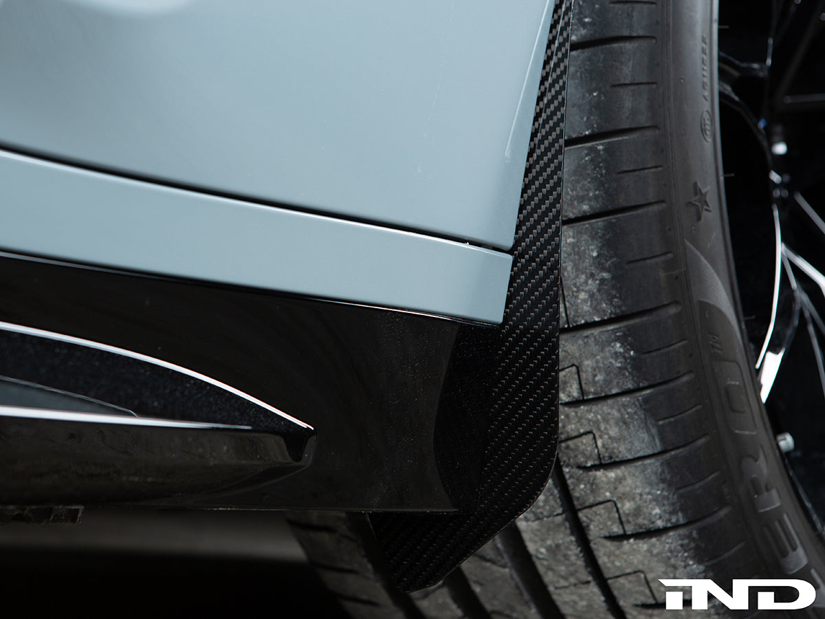 2019-2023 BMW 3-Series (G20/G21) Carbon Fiber Front Splash Guards | AutoTecknic