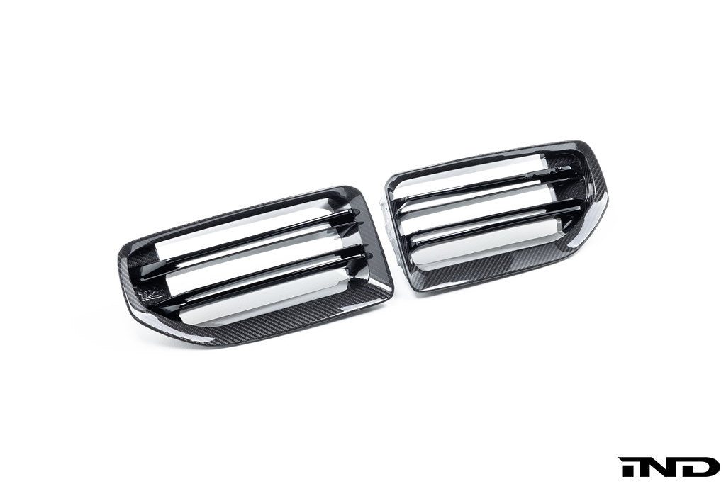2023+ BMW M2 (G87) TR87 Pre-Preg Carbon Fiber Front Grille Set | Trevora