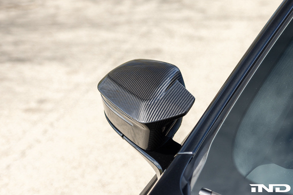 2025+ BMW M5 (G90) & i5 M60 (G60) Pre-Preg Carbon Fiber Mirror Cover Set | Trevora