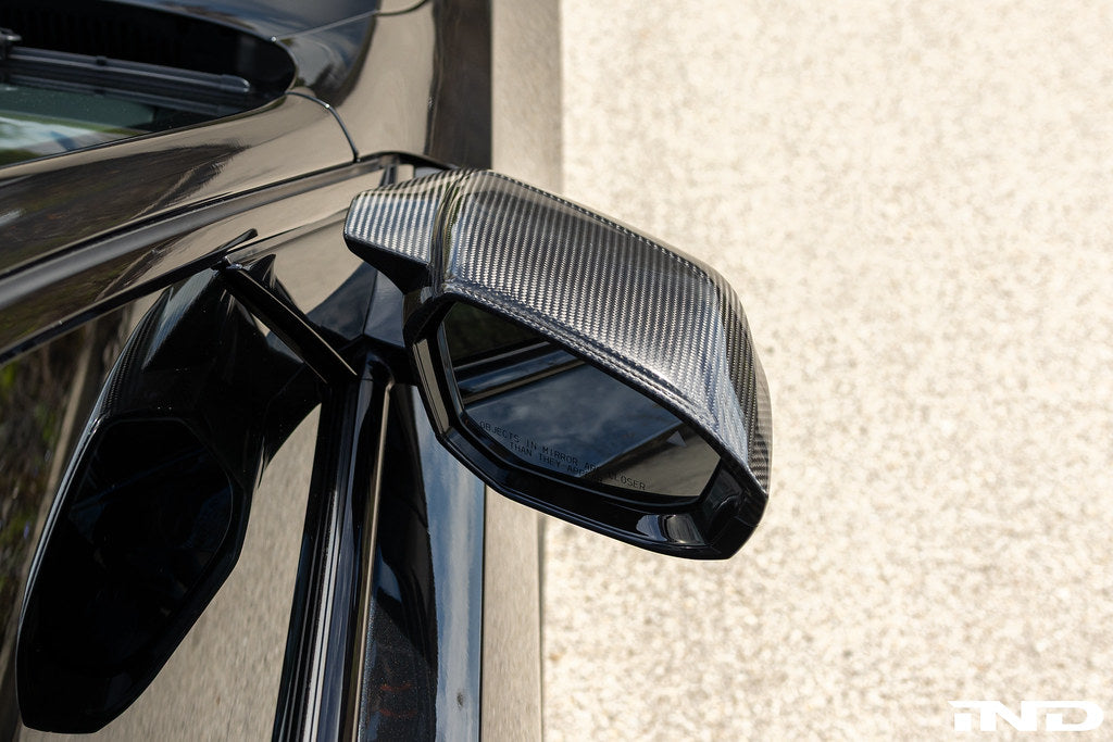 2025+ BMW M5 (G90) & i5 M60 (G60) Pre-Preg Carbon Fiber Mirror Cover Set | Trevora