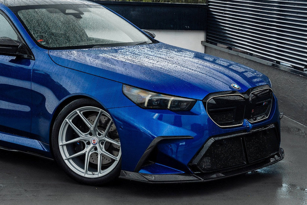 2025+ BMW M5 (G90/G99) PR-1 Pre-Preg Carbon Fiber Front Splitter | Trevora