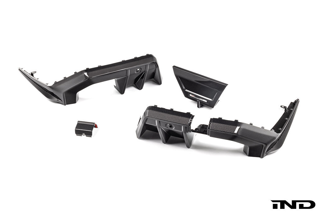2025+ BMW M5 (G90/G99) PR-1 Pre-Preg Carbon Fiber Rear Diffuser | Trevora