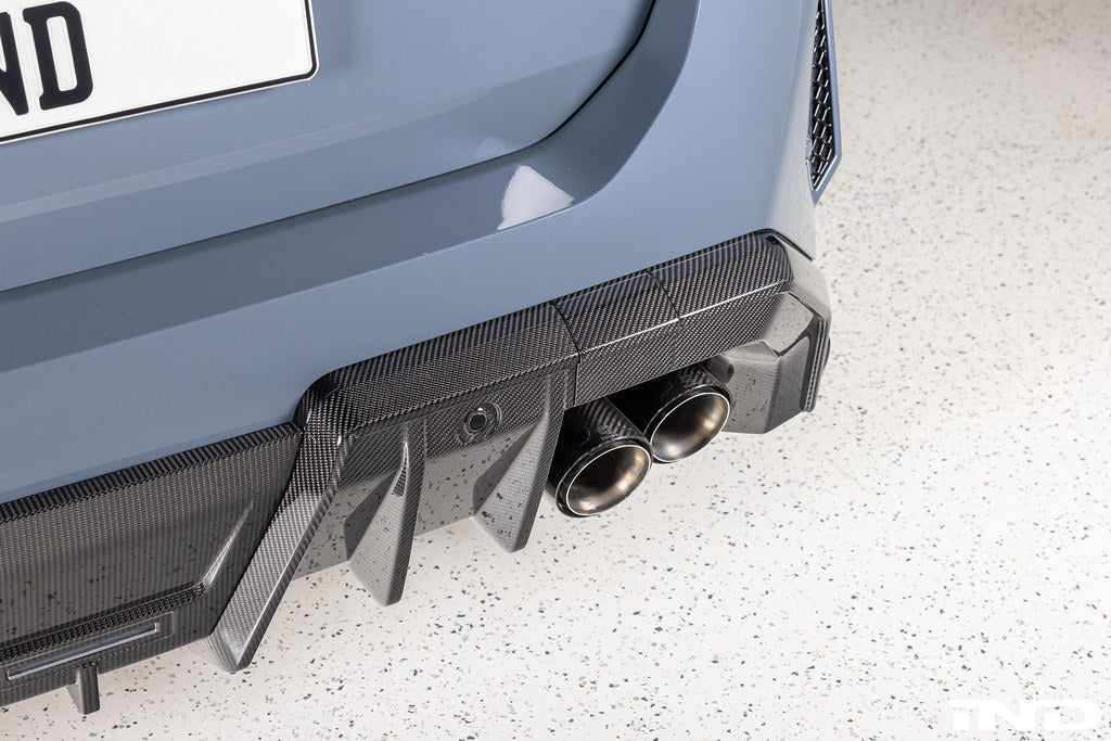 2025+ BMW M5 (G90/G99) PR-1 Pre-Preg Carbon Fiber Rear Diffuser | Trevora