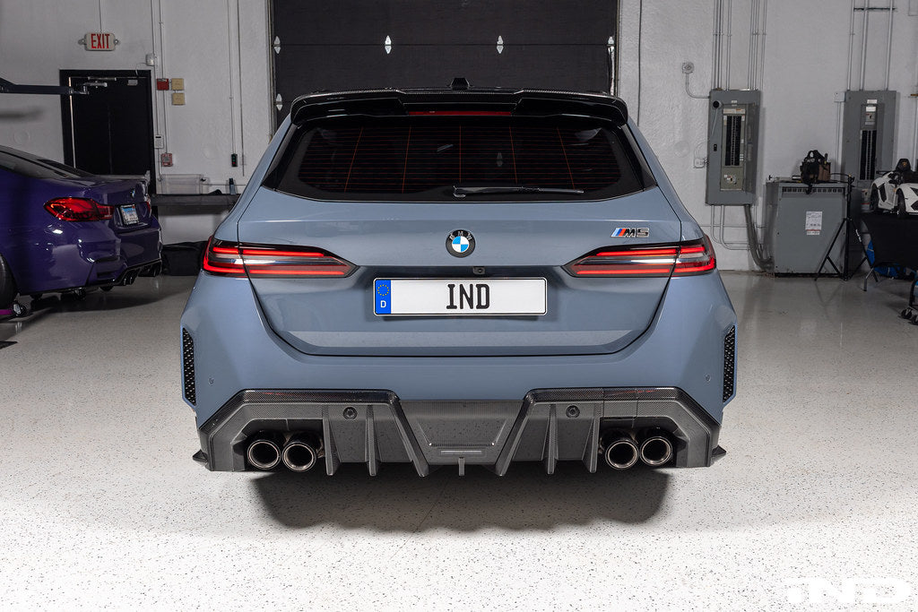 2025+ BMW M5 (G90/G99) PR-1 Pre-Preg Carbon Fiber Rear Diffuser | Trevora