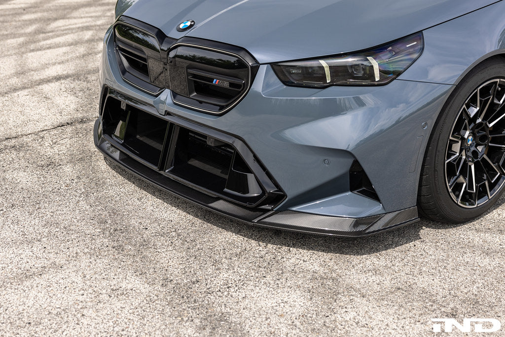 2025+ BMW M5 (G90/G99) PR-1 Pre-Preg Carbon Fiber Front Splitter | Trevora