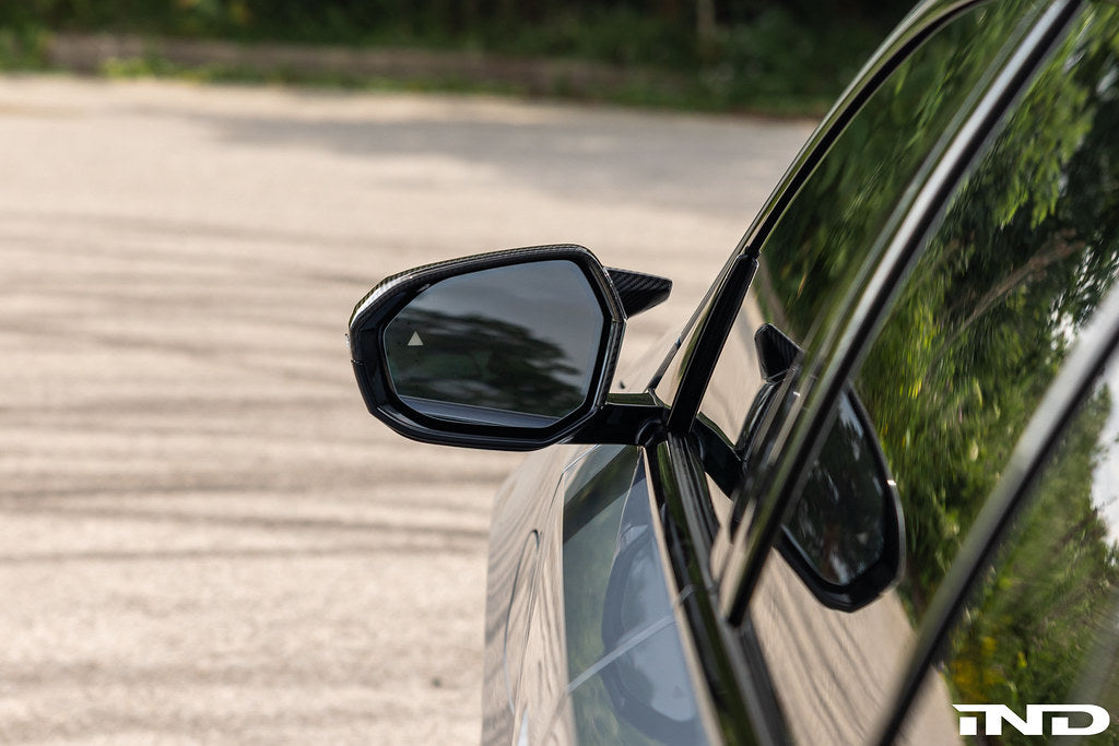 2025+ BMW M5 (G90) & i5 M60 (G60) Pre-Preg Carbon Fiber Mirror Cover Set | Trevora