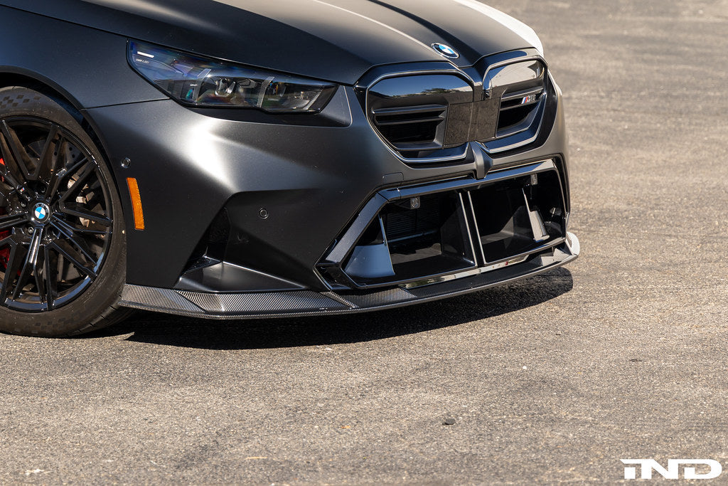 2025+ BMW M5 (G90/G99) PR-1 Pre-Preg Carbon Fiber Front Splitter | Trevora