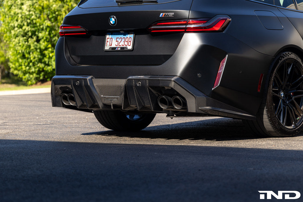 2025+ BMW M5 (G90/G99) PR-1 Pre-Preg Carbon Fiber Rear Diffuser | Trevora