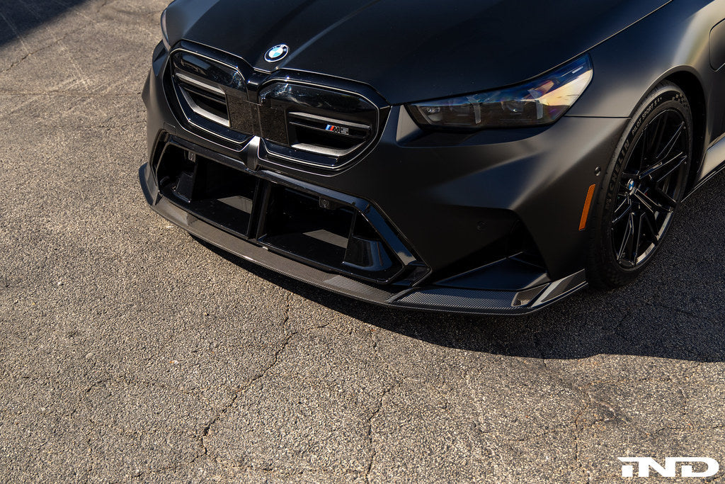 2025+ BMW M5 (G90/G99) PR-1 Pre-Preg Carbon Fiber Front Splitter | Trevora