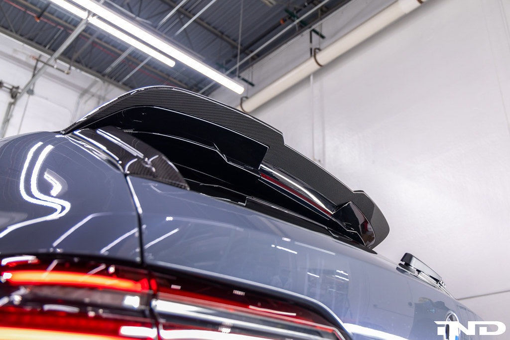 2025+ BMW M5 (G99) PR-1 Pre-Preg Carbon Fiber Rear Roof Spoiler | Trevora