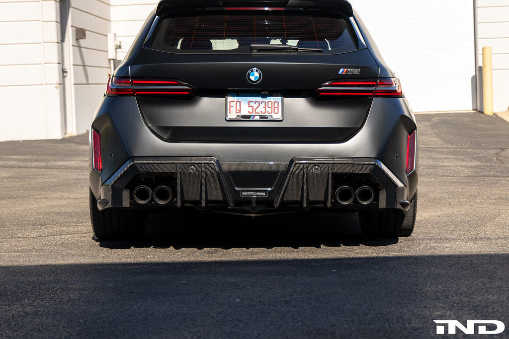 2025+ BMW M5 (G90/G99) PR-1 Pre-Preg Carbon Fiber Rear Diffuser | Trevora