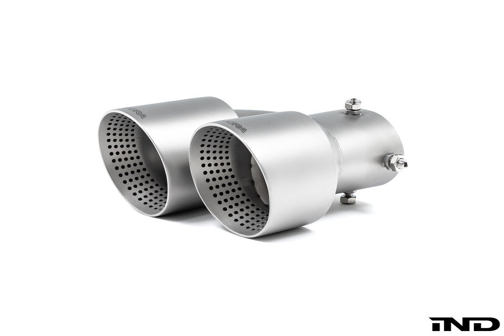 2020+ BMW M240i (G42) & M340i (G20) / M440i (G22/G26) Cerakote Black Quad Exhaust Tip Set | Trevora