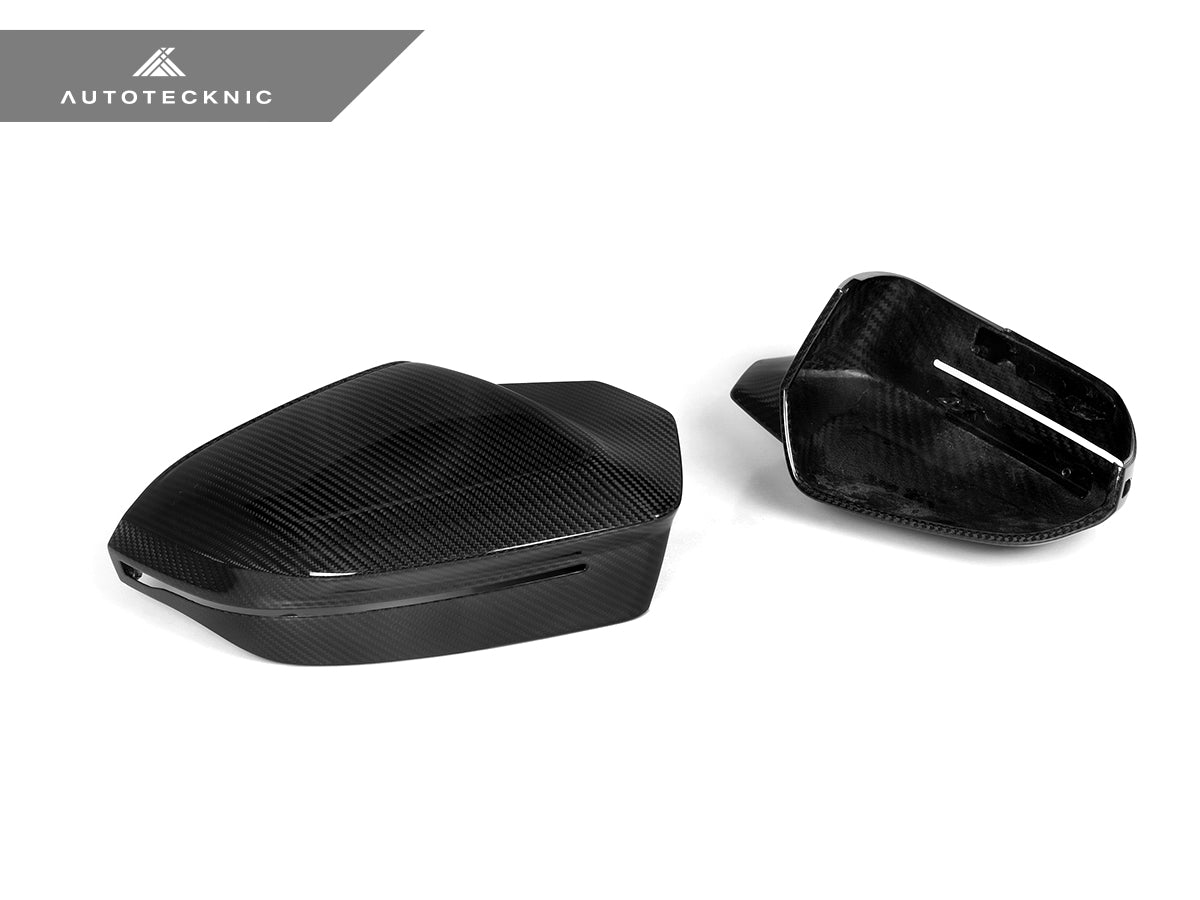 BMW M5 (G90 / G99) Dry Carbon Fiber Mirror Cap Set | AutoTecknic